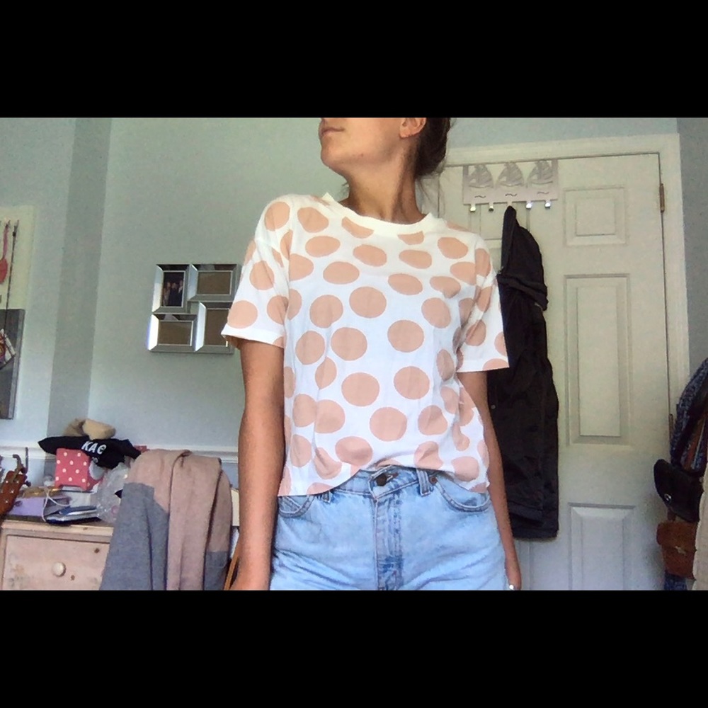 Polka dot tee